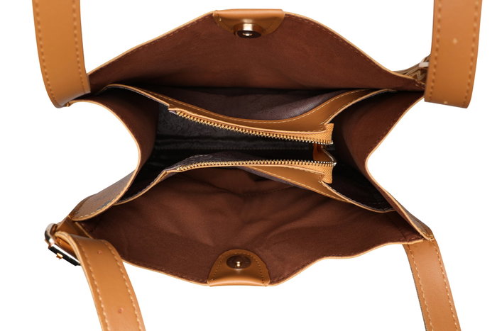 Lucky Bees Bolso Tote Mostaza